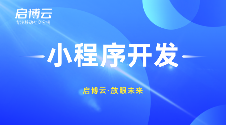 啟博云微信小程序開發(fā)運營，為公司帶來線上賺錢新模式