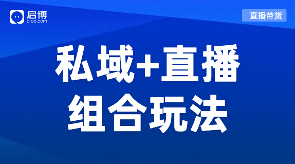 私域+直播組合玩法，打造品牌自播增長飛輪